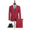 Men's Casual Business Suit Two-piece Suit Plus Size Work Ball Suit Men | VaquitaRepublic