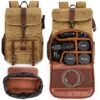 Shoulder Camera Bag Simple Canvas SLR Digital Camera Pure Color Notebook | VaquitaRepublic