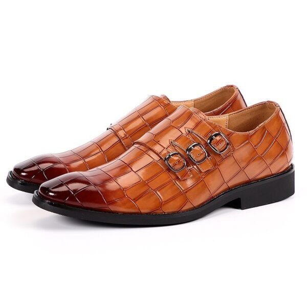 Breathable Men's All-match Business Plus Size Leather Shoes | VaquitaRepublic