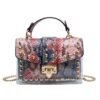 Studded Graffiti All-match Picture And Mother Shoulder Messenger Bag  | VaquitaRepublic