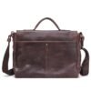 Cowhide Men's Shoulder Messenger Bag | VaquitaRepublic