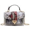 Studded Graffiti All-match Picture And Mother Shoulder Messenger Bag  | VaquitaRepublic