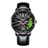 Automatic Movement Watch Men's Vacuum Plating Wheel Style Watch | VaquitaRepublic