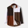 Men's Coat Casual Lapel Long Sleeves | VaquitaRepublic