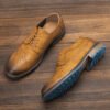 Men's Fashion Vintage Brogue Shoes | VaquitaRepublic