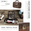 Vintage Cowhide Multi-Training Bag Portable Pouch | VaquitaRepublic