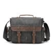 Casual PU Leather Trendy Retro Men's Shoulder Bag | VaquitaRepublic