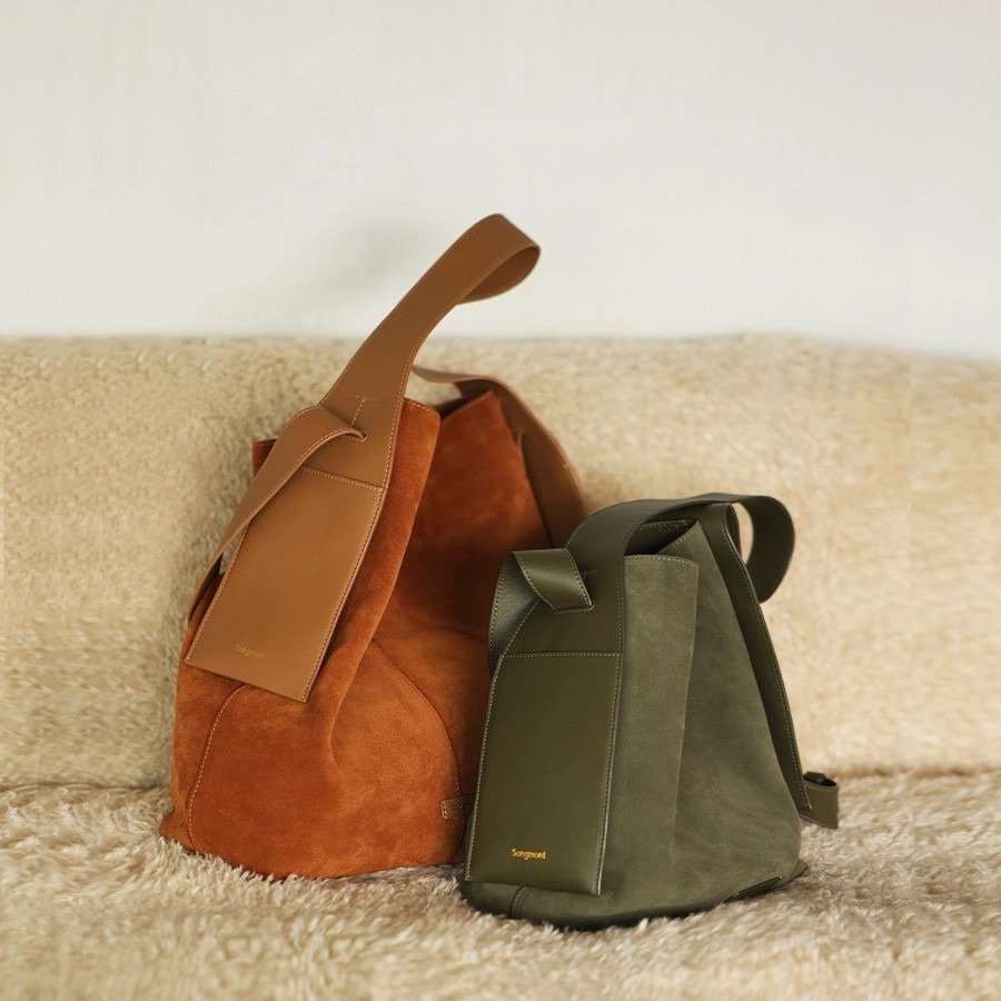 Suede Ear Hanging Tote Shoulder Crossbody | VaquitaRepublic