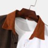 Men's Coat Casual Lapel Long Sleeves | VaquitaRepublic