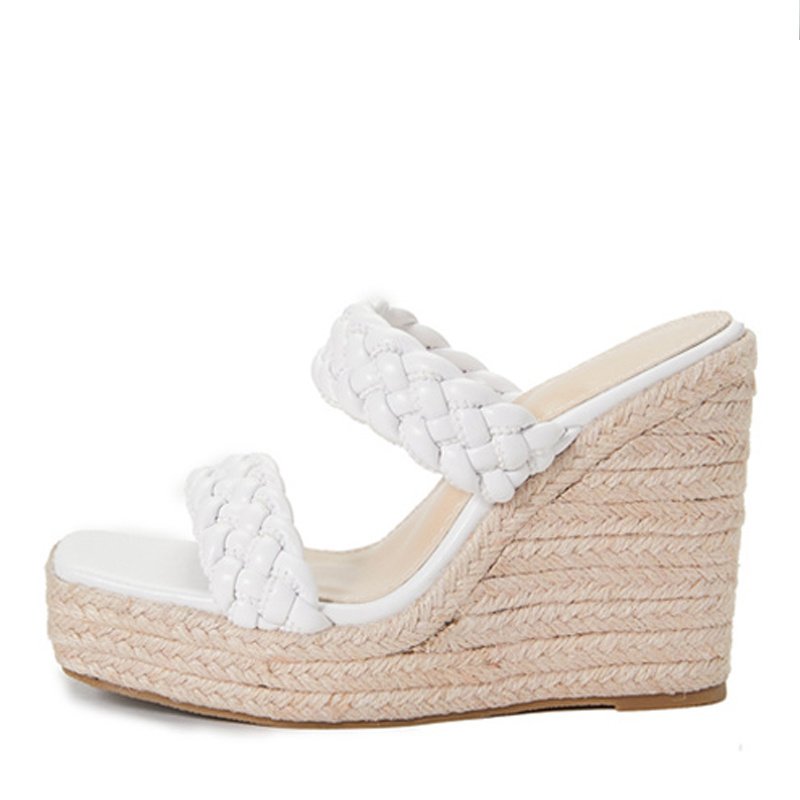 Sloped Toe High Heel Sandals Female | VaquitaRepublic