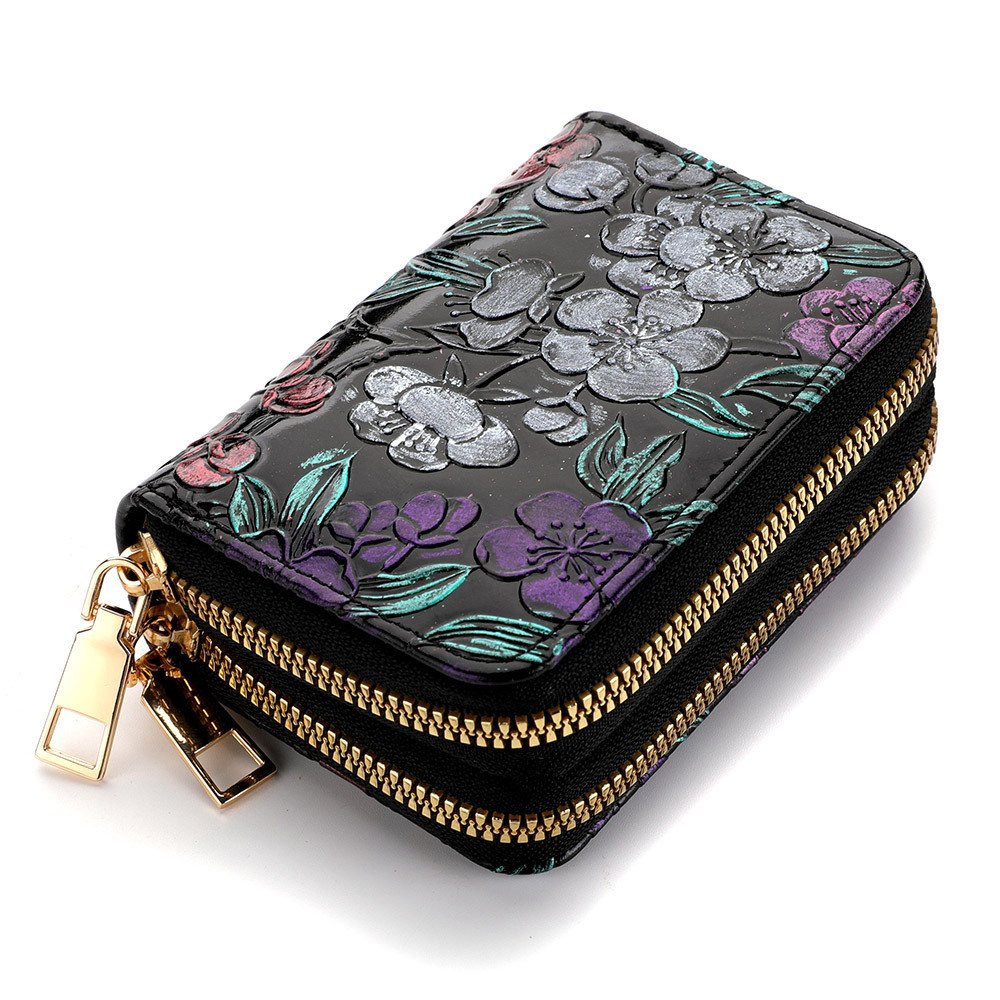 Women's Multiple Card Slots Hand-painted Wallet Double Layer | VaquitaRepublic