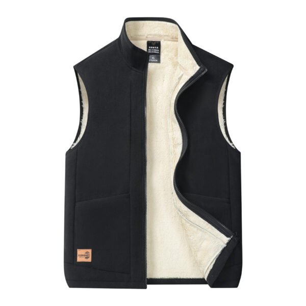 Spring And Autumn Lambswool Vest Men's Thermal Vest | VaquitaRepublic