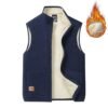Spring And Autumn Lambswool Vest Men's Thermal Vest | VaquitaRepublic