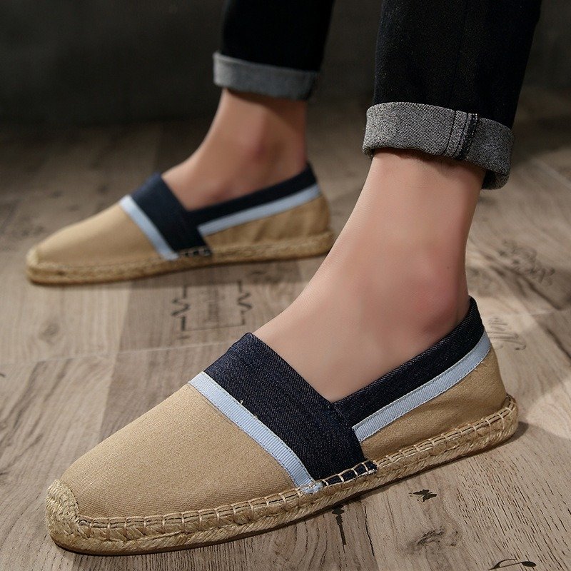 Men's Shoes Casual Shoes Straw Shoes Canvas Shoes | VaquitaRepublic