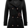 Women's Woolen Hooded Plus Size Coat | VaquitaRepublic