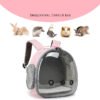 Pet Backpack Hamster Carrier Transparent Small Animal Carrier Guinea Pig Backpack Sugar Glider Ferret Pet Bag Rabbit Bunny Cage | VaquitaRepublic