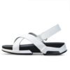 Korean Casual Men's Sandals Genuine Leather Elevator Beach | VaquitaRepublic