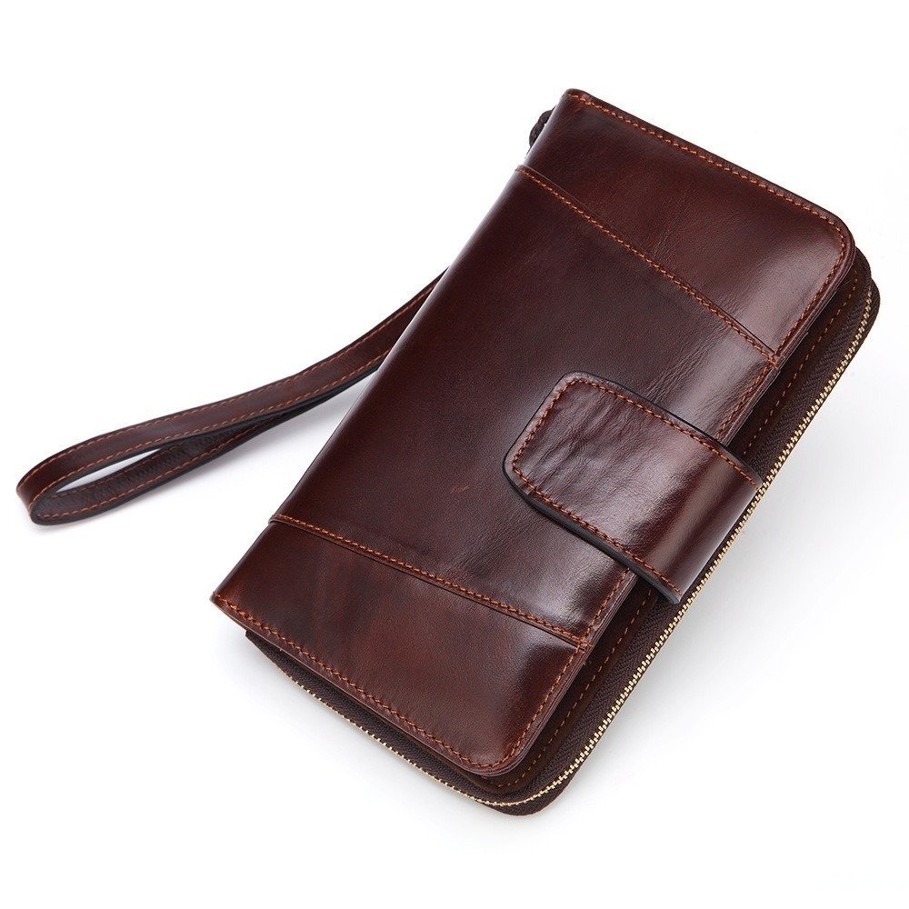 Women's Fashion Long Multi-functional Leather Wallet | VaquitaRepublic