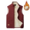 Spring And Autumn Lambswool Vest Men's Thermal Vest | VaquitaRepublic