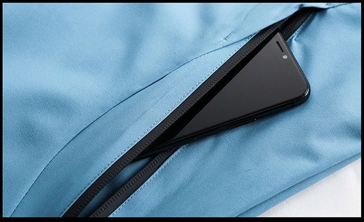 Solid Color Men's Casual Jacket With Business Hat | VaquitaRepublic