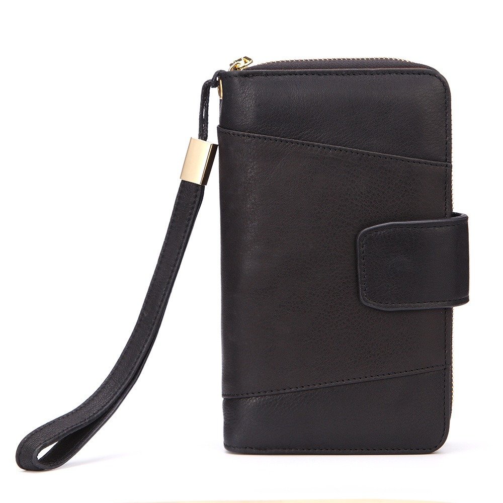 Women's Fashion Long Multi-functional Leather Wallet | VaquitaRepublic