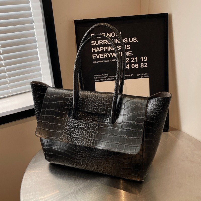 Women Stone Pattern Large Capacity Handbag | VaquitaRepublic