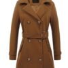 Women's Woolen Hooded Plus Size Coat | VaquitaRepublic