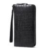 Men's Leather Long Zipper Multiple Card Slots Wallet | VaquitaRepublic