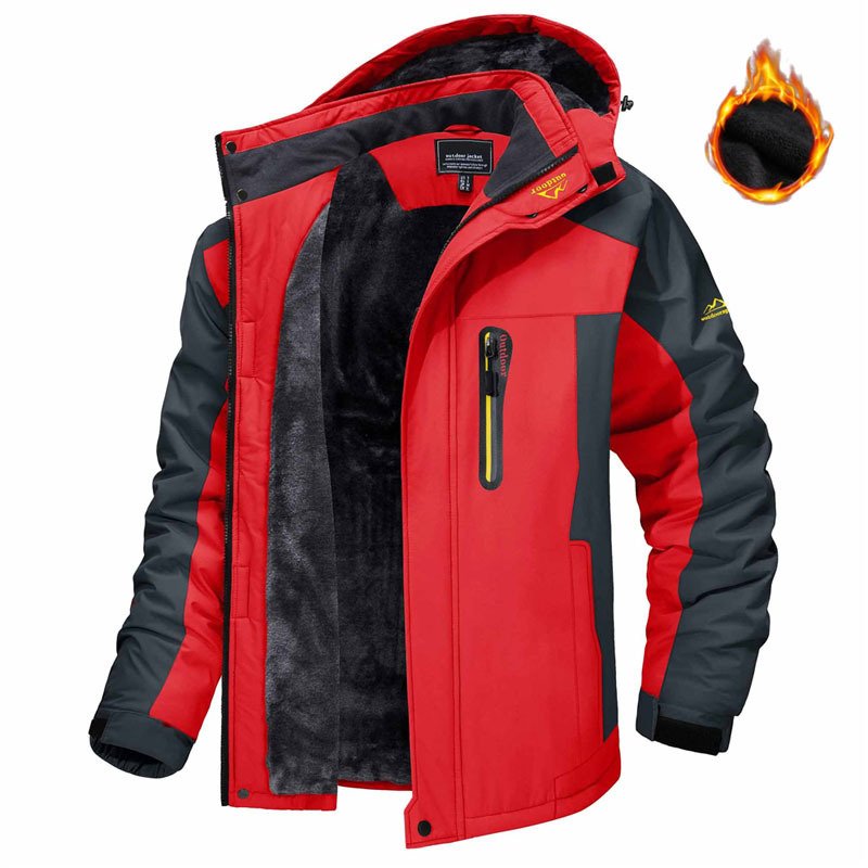 Winter Long Sleeved Windproof Ski Jacket Down | VaquitaRepublic