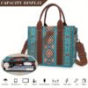 4Pcs Women's Tote Bag, Retro Work Bag Lightweight, Bohemian Style Tote Bag - Not Shipped On Weekends - Prohibited Sales Platforms | VaquitaRepublic