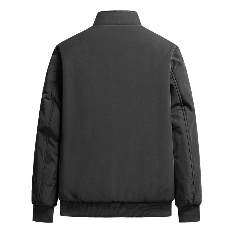 Jacket Men's Autumn New Oversized Loose Coat Casual All-match Solid Color Business | VaquitaRepublic