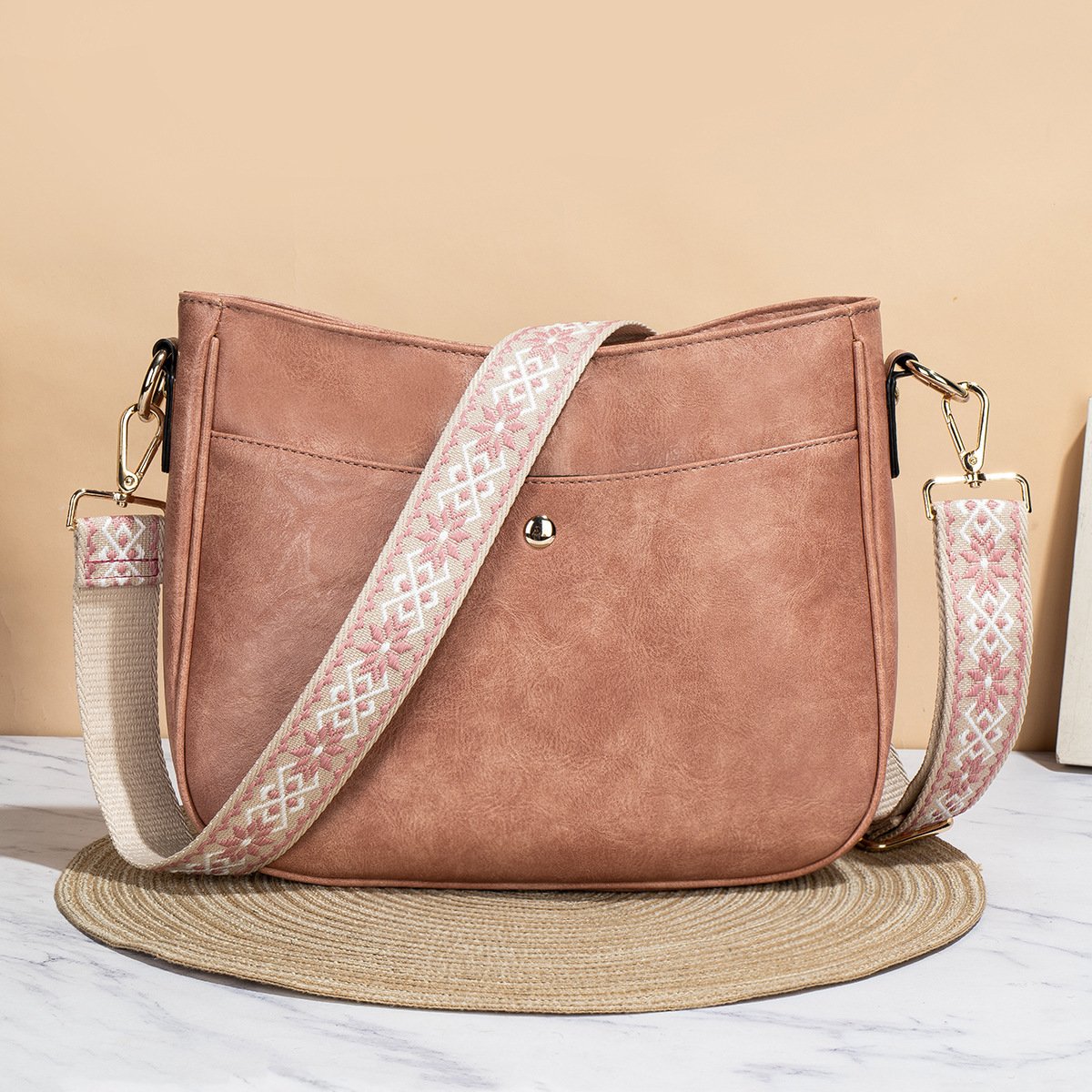 Crossbody Shoulder Bag Simple Fashion Women | VaquitaRepublic