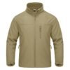 Stand Collar Shell Jacket Outdoor Leisure Jacket | VaquitaRepublic