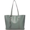 Large Capacity Leather Shoulder Tote Bag | VaquitaRepublic