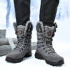 Northeast Plus Size Fleece Snow Boots Men's Shoes | VaquitaRepublic