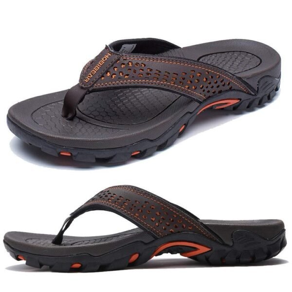 Men's Sports Flip-flops Comfort And Casual Flip-flops Outdoor With Summer Beach | VaquitaRepublic