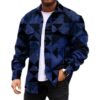 3D Digital Printing Coat Autumn Fashion Casual Men's Jackets Shirt | VaquitaRepublic