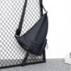 Derm Men's Crossbody Motorcycle Chest Bag Triangle Sunday Bag | VaquitaRepublic