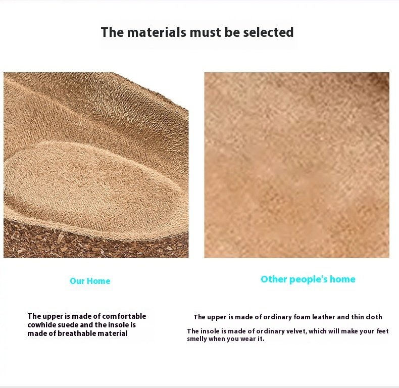 Double-breasted Cork Suede Sandals | VaquitaRepublic