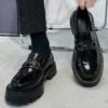 Black Style British Casual Slip-On Dress Shoes | VaquitaRepublic