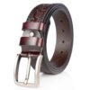 Carved craft men's belt | VaquitaRepublic