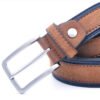 Fashion Casual Belt PU Jeans For Men | VaquitaRepublic