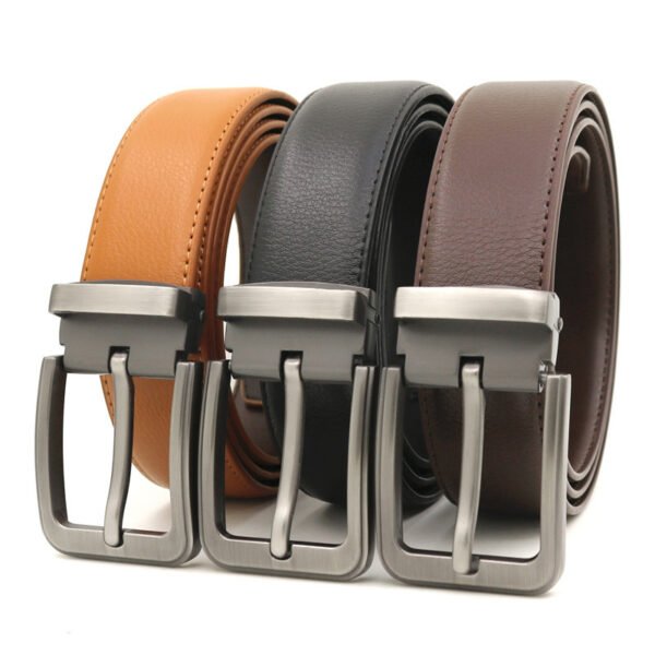 Fashion Men's Casual Pin Buckle Leather Belt | VaquitaRepublic